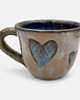 kubki Ceramiczny kubek z serduszkami 1