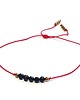 bransoletki na sznurku Bransoletka na szczęście-turmalin -amulet 1