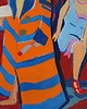 obrazy Obraz do salonu Artysta i modelka  Ernst Ludwig Kirchner 4