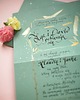 zaproszenia i kartki na ślub Kaligrafia: personalizowane zaproszenie na ślub i uroczystości pisane ręcznie 1