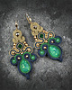 kolczyki soutache Sutasz - Tesoros del bosque 1