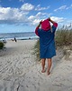 ubrania różne Ponczo kąpielowe z bawełnianej frotte  BELLA FUCHSIA 4