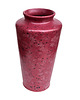 wazony Bordowy, ceramiczny wazon MF Design, Niemcy lata 80. 3