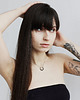 wisiory MINIMAL necklace / black silver 3