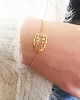 bransoletki srebrne Bransoletka  z lwem, złoty lew, głowa lwa 2