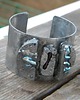 bransoletki wire wrapping Prismatic wave   -  bransoleta mankiet CUFF 7