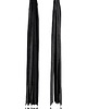 kolczyki srebrne Kolczyki srebrne Long Tassel Leather Earrings in Silver 1