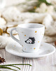 filiżanki Świąteczna Filiżanka do espresso Jeżu Malusieńki 1