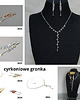 wisiory Cyrkonie choker vol. 5   -  naszyjnik 4