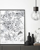 plakaty Sosnowiec - mapa miasta  plakat 5
