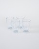 szklanki i kieliszki Komplet czterech szklanek, duński design, lata 70, produkcja: Dania 1