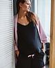ubrania ciążowe Szlafrok kimono róż 2