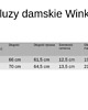 bluza z kapturem damska Bluza WINKO biała z nadrukiem 2