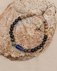 biżuteria męska Bransoletka Męska Lapis Lazuli Lawa Jaspis 1