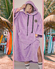 bluza z kapturem damska Poncho Biggy Smile Lilac 2