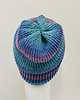 czapki damskie Kolorowa czapka przejściowa prążkowana beanie cienka 100% bawełna 6