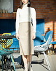 t-shirt damskie Ana Moroles, Golf merino, Śmietanka 1
