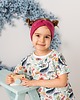opaski do włosów Opaska dziecięca prążek - ciemny róż 4