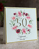 kartki scrapbooking Personalizowana kartka na 50 urodziny, BH 21 1