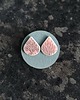 kolczyki ceramiczne Kolczyki ceramiczne różowe 1