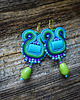 kolczyki soutache Etniczne i kolorowe kolczyki soutache 1