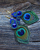 kolczyki soutache Peacock Eye-kolczyki soutache 1