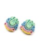 kolczyki soutache Sutaszowe kolczyki ROVERETO 1