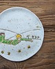 patery i talerze Zestaw talerzyków ceramicznych Mały książe handmade 3
