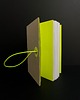 notatniki i albumy Notes w kropki zamykany na gumkę Fluo Yellow/Navy 1