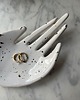 pojemniki na biżuterię Ceramiczna Łapka Handmade Talerzyk na Biżuterię Dalmatyńczyk w Złote Ciapki 3