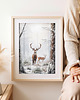 obrazy i plakaty do pokoju dziecięcego Plakat Zimowy Las 2