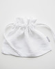 woreczki wielorazowe Lniany woreczek PURE WHITE 1