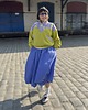 spodnie materiałowe damskie Spódnica Lilac Bubble 3
