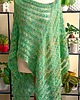 szale damskie Letnie Poncho Ponczo Limonka Melanż 5
