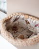 torby na ramię Torebka Basic Craftbags beżowa ze skórzaną klapą 3
