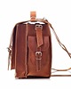 plecaki Tornister skórzany i torba vintage 2w1 brązowy BR91 3