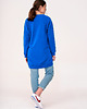 bluza bez kaptura damska Crew Neck Blue 1