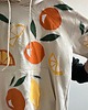 bluza z kapturem damska Bluza dresowa z aplikacjami Cytrusy 1