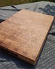 deski do krojenia i tace Duża, dębowa deska do krojenia "End Grain". 46x30,5 cm. Deska do serwowania. 5