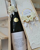 kartki scrapbooking Drewniane pudełko na wino z personalizacją 2