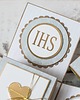 kartki scrapbooking Pamiątka Pierwszej Komunii Świętej, exploding box 3