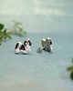kolczyki ceramiczne Shih tzu mini pieski - ceramiczne kolczyki 2