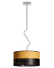 lampy wiszące Nowoczesna lampa wisząca do salonu LED z dwukolorowym kloszem LOZANNA DUAL 7