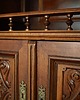 komody i szafki Eklektyczny kredens dębowy, niemiecki design, okres międzywojenny 6