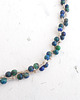 naszyjniki - inne Chryzokola 4mm Naszyjnik bez metalu 2