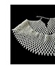 kolie Perłowa kolia kołnierzowa z koralików, elegancki naszyjnik handmade, ślubny 5