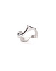 pierścionki srebrne Pierścionek WAVES thick / silver ring 9