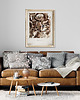 plakaty Plakat Hortensja Vintage 3