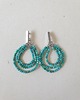 kolczyki z kamieniami Kolczyki ROOTS turkus 3