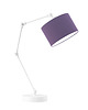 lampy stołowe Regulowana lampka biurkowa w kolorze czarnym ASMARA 4